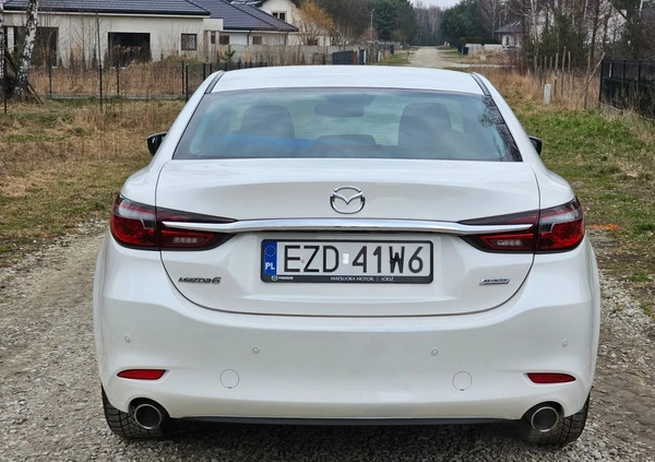 Mazda 6 cena 82900 przebieg: 79800, rok produkcji 2018 z Więcbork małe 497
